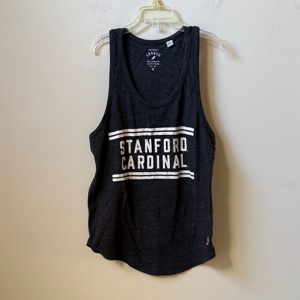 League Gray Kids Stanford Cardinal Tank Top Girl’s Size S